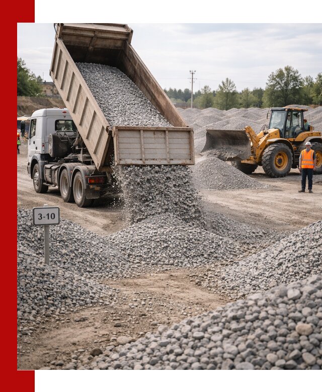 Гранитный щебень фракции 3–10: доставка и продажа в Сызрани