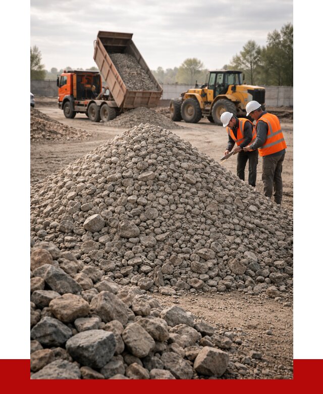 Гранитный щебень фракция 40-70 в Сызрани от 2533 руб ПРОНЕРУДСзр