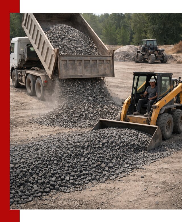 Гранитный щебень фракция 40-70 с доставкой в Сызрани