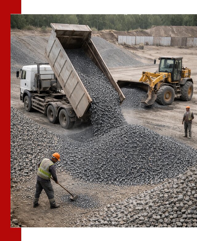 Щебень габбро-диабаз фр. 5-20 с доставкой в Сызрани