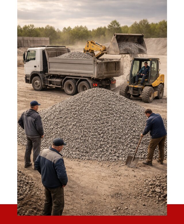 Гравийный щебень фракция 5-20 в Сызрани от 2431 р. ПРОНЕРУДСзр