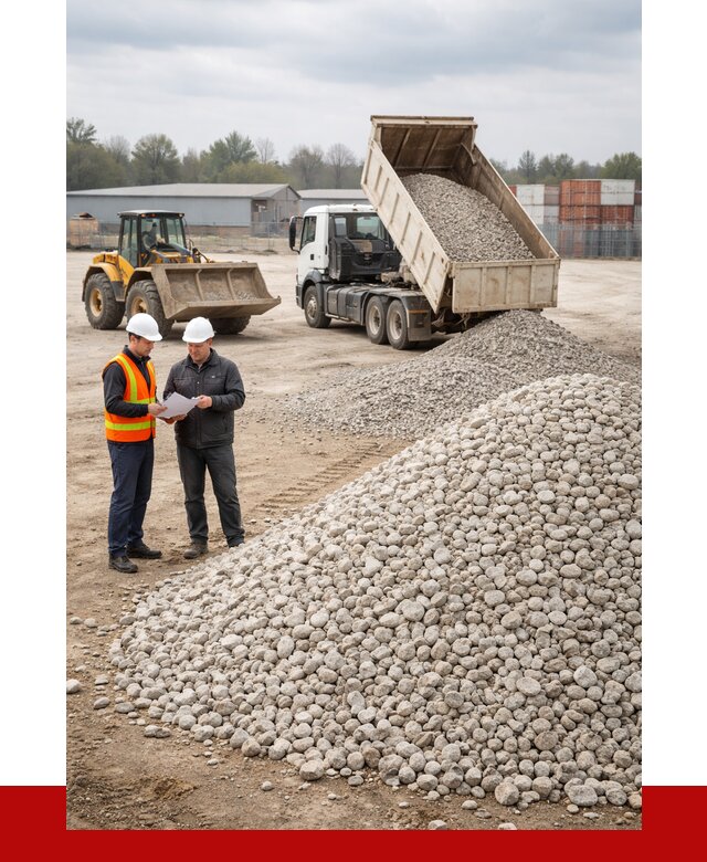 Известняковый щебень в Сызрани от 1418 р. доставка | ПРОНЕРУДСзр