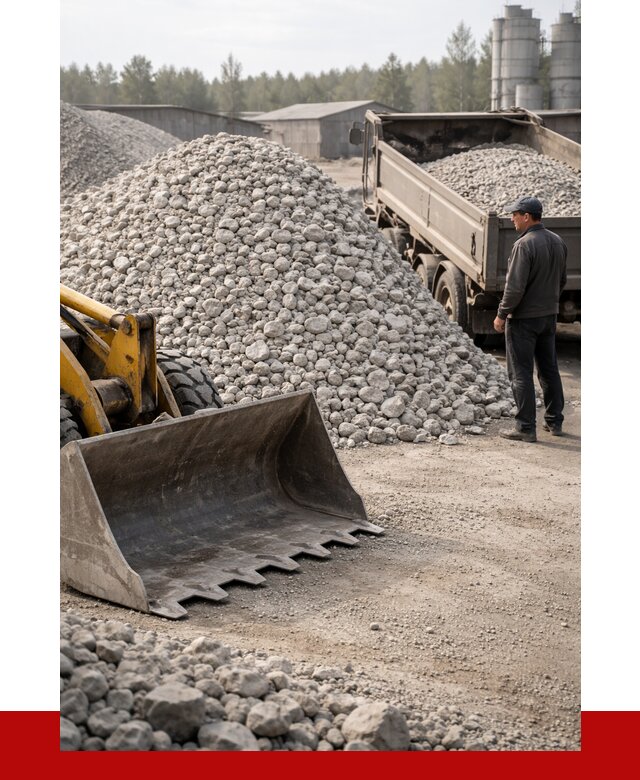 Известняковый щебень фракция 40-70 в Сызрани от 4255 р. | ПРОНЕРУДСзр