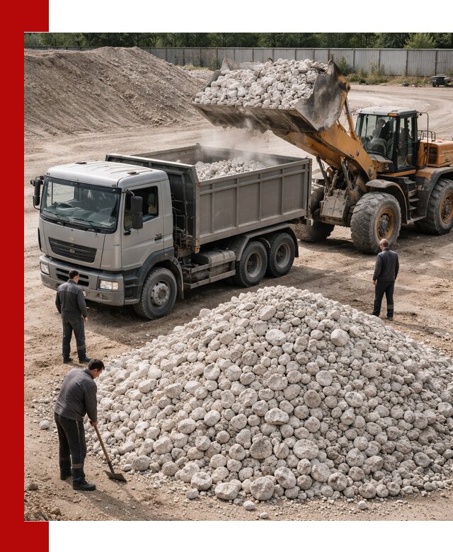 Известняковый щебень фракция 70–150 с доставкой в Сызрани