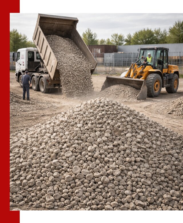 Доломитовый щебень фракции 20–41 с доставкой в Сызрани