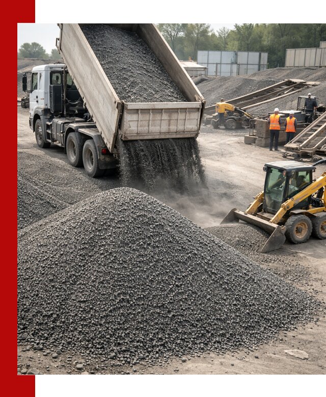 Вторичный щебень фракция 0–5 с доставкой в Сызрани
