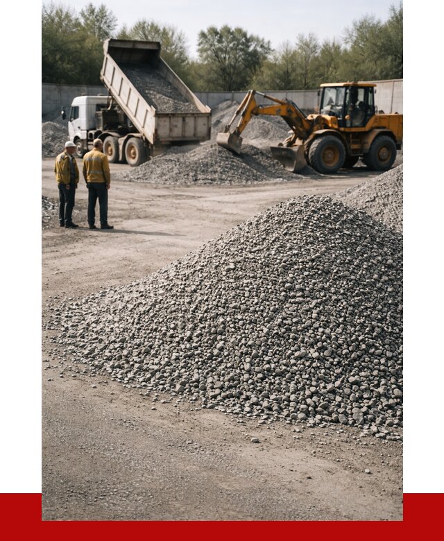 Вторичный щебень фр. 5-20 в Сызрани от 1621 р. - ПРОНЕРУДСзр