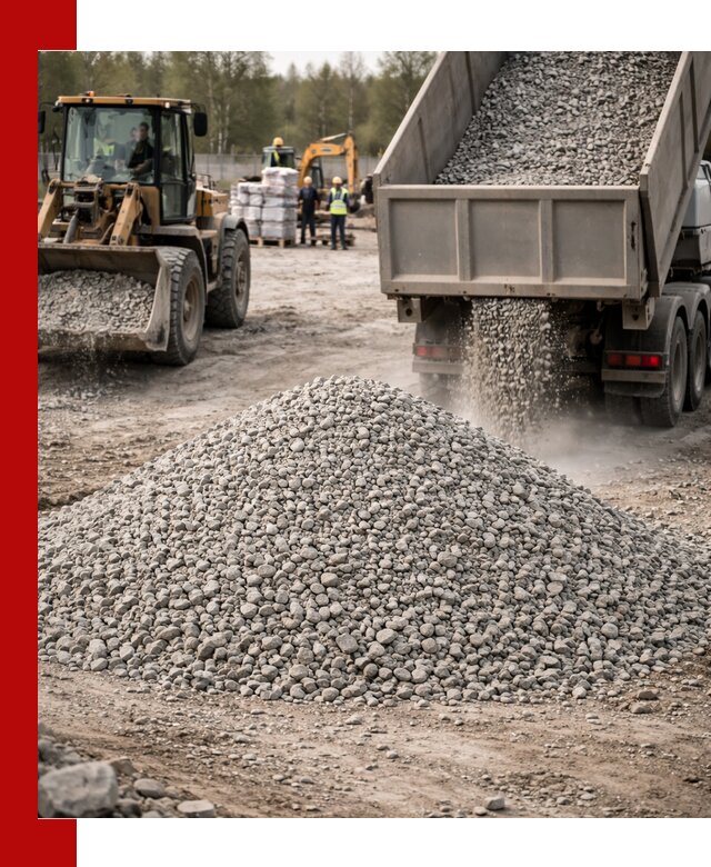 Вторичный щебень фракции 5-20 в Сызрани — доставка и продажа крупнотоннажно