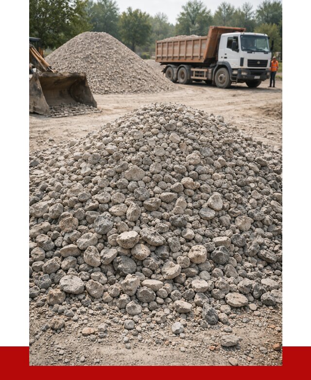 Вторичный щебень фракция 20-40 в Сызрани от 2229 р ПРОНЕРУДСзр