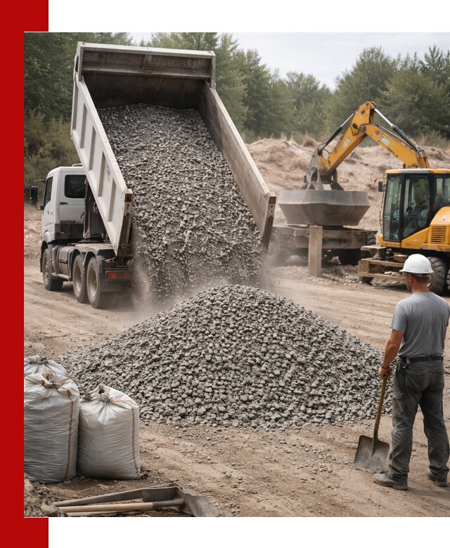 Доставка и продажа бетонного щебня в Сызрани