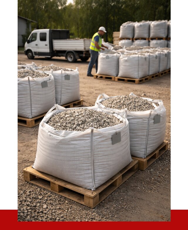 Щебень в мешках с доставкой в Сызрани от 4255 р. | ПРОНЕРУДСзр