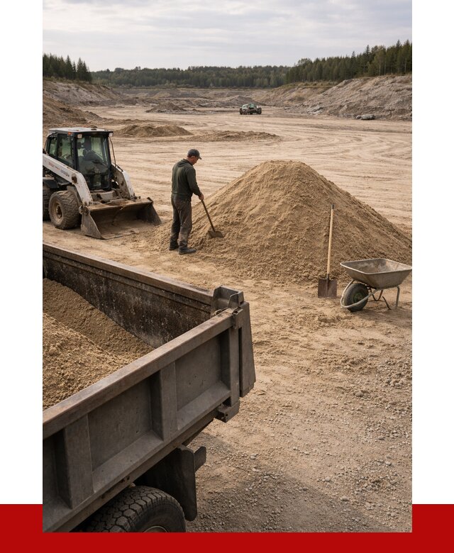 Карьерный песок среднезернистый в Сызрани, от 2229 р. ПРОНЕРУДСзр