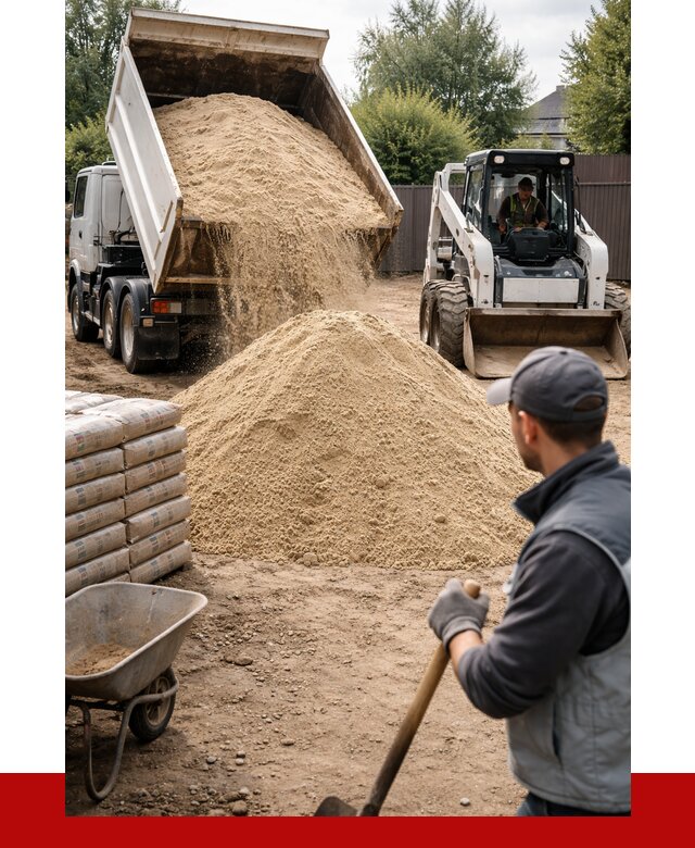 Мытый речной песок с доставкой в Сызрани от 1469 р. | ПРОНЕРУДСзр