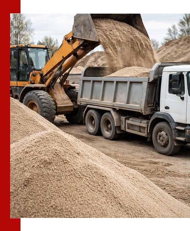 Доставка сеяного песка в Сызрани оптом и в розницу
