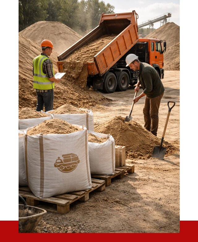 Строительный песок в Сызрани от 2229 р. с доставкой, ПРОНЕРУДСзр