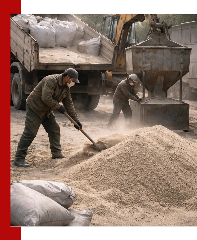 Кварцевый песок для пескоструя в Сызрани — доставка и качество