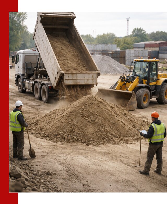 Доставка и продажа пескогрунта оптом и в розницу в Сызрани