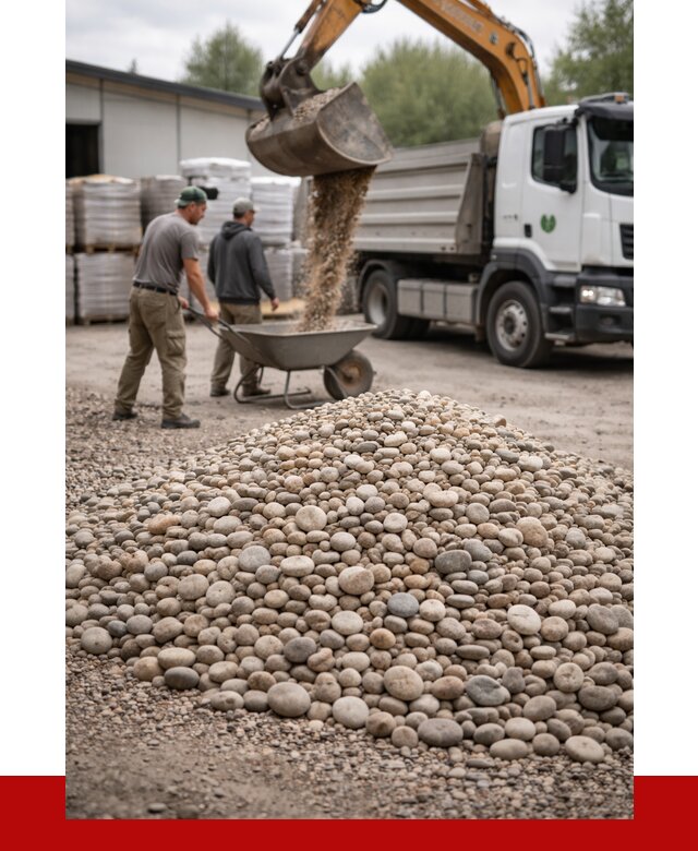 Галька декоративная в Сызрани от 3242 р. за куб | ПРОНЕРУДСзр