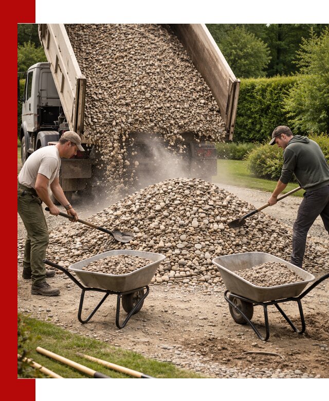 Доставка и продажа декоративной гальки в Сызрани