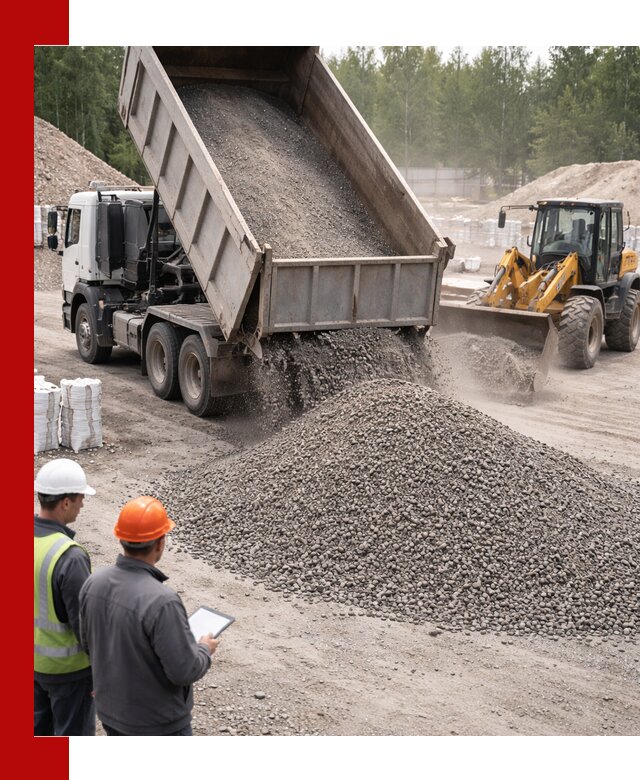 Доставка и продажа гранитного отсева 0-10 в Сызрани