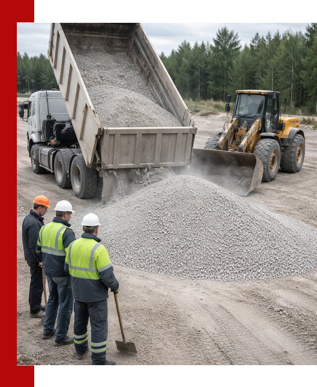 Известняковый отсев 0-5 доставка в Сызрани быстро и выгодно
