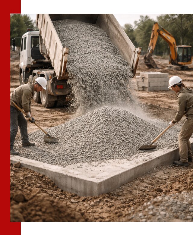 Доставка и продажа отсева для бетона в Сызрани