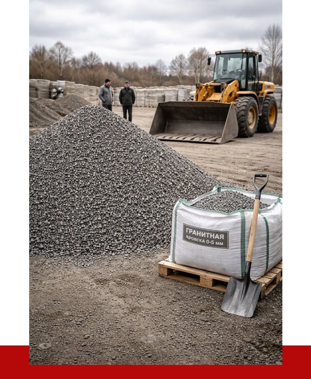 Купить гранитную крошку в Сызрани от 4862 р. с доставкой | ПРОНЕРУДСзр