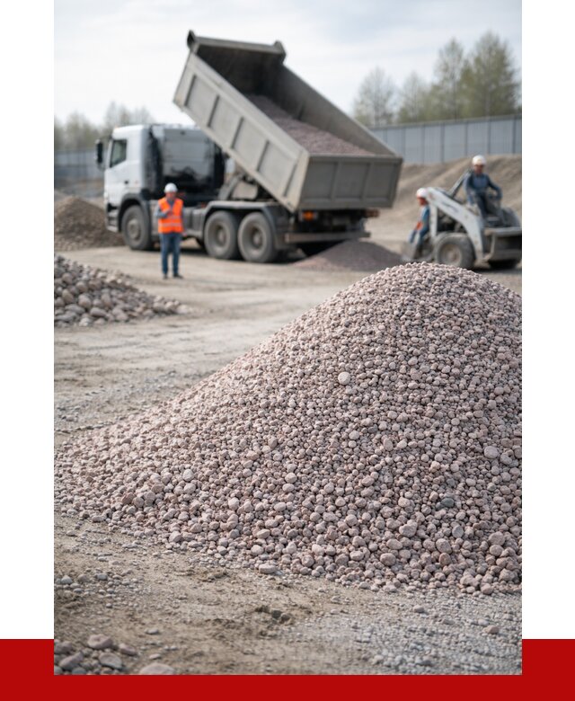 Крошка розовый гранит в Сызрани с доставкой от 4660 р. | ПРОНЕРУДСзр