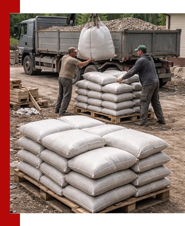 Керамзит в мешках с доставкой в Сызрани от компании-поставщика