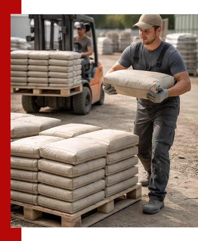 Доставка цемента в мешках оптом и в розницу в Сызрани