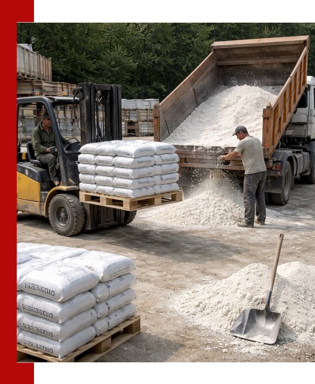 Доставка строительной извести оптом и в розницу в Сызрани