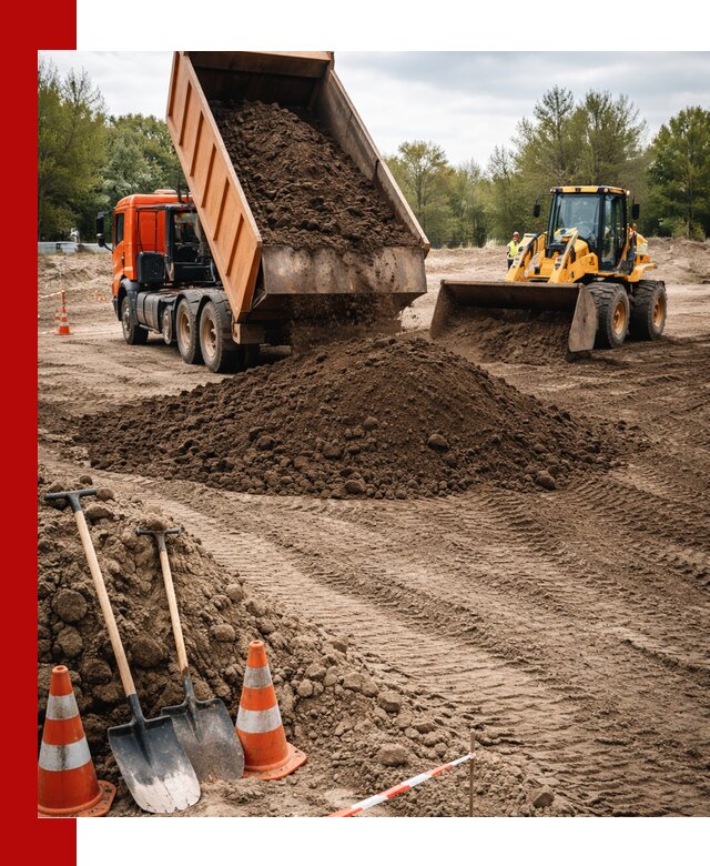 Поставка и доставка планировочного грунта в Сызрани