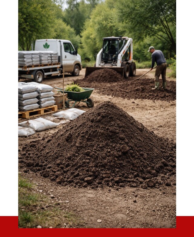 Грунт для озеленения с доставкой в Сызрани от 1823 р. | ПРОНЕРУДСзр