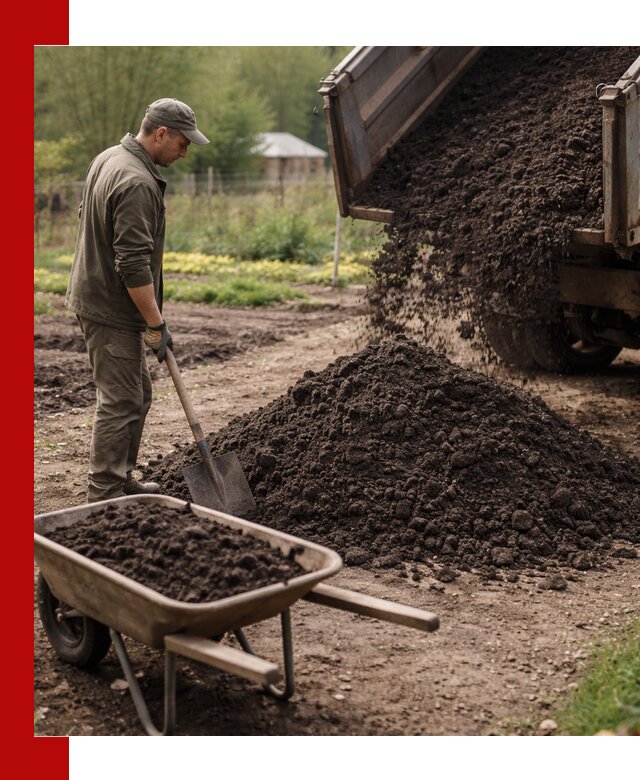 Доставка качественной земли для огорода в Сызрани