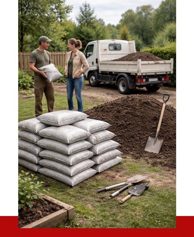 Садовая земля в Сызрани от 1216 р. с доставкой оптом | ПРОНЕРУДСзр