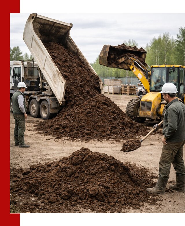 Доставка торфа оптом и в мешках в Сызрани
