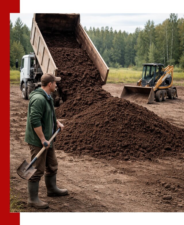 Купить верховой торф с доставкой в Сызрани для садоводства и растений