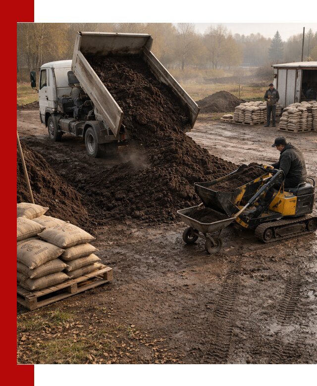 Кислый торф в доставке по выгодным ценам в Сызрани