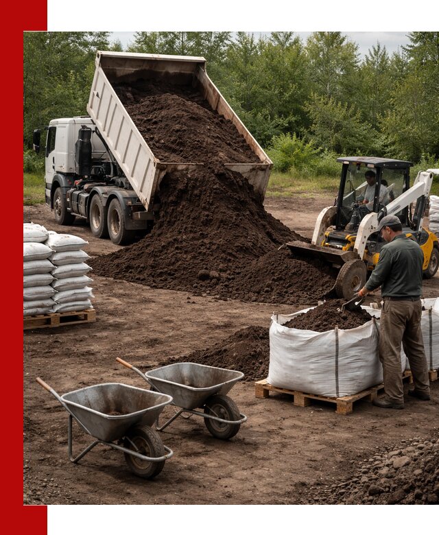 Доставка и продажа торфогрунта в Сызрани оптом и в розницу