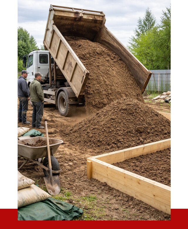 Торфо песчаная смесь в Сызрани с доставкой от 1874 р. | ПРОНЕРУДСзр
