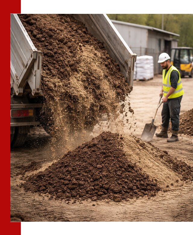Доставка торфо-песчаной смеси в Сызрани для строительства и озеленения