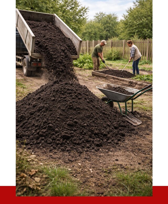 Купить чернозем для огорода в Сызрани от 2533 р. | ПРОНЕРУДСзр