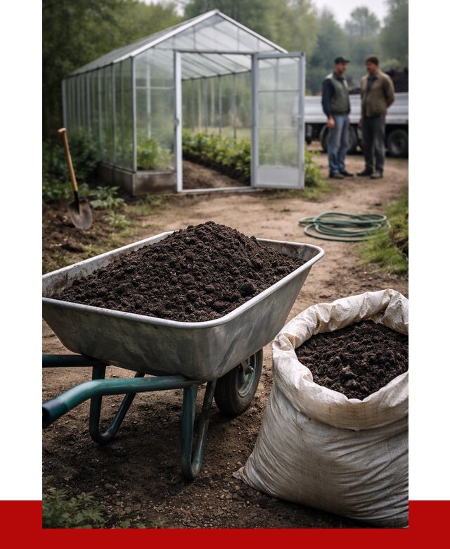 Чернозем для теплицы в Сызрани с доставкой от 1520 р. | ПРОНЕРУДСзр