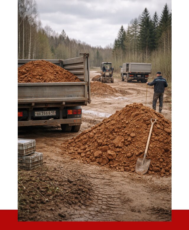 Глина и суглинки в Сызрани от 4559 р. за куб | ПРОНЕРУДСзр