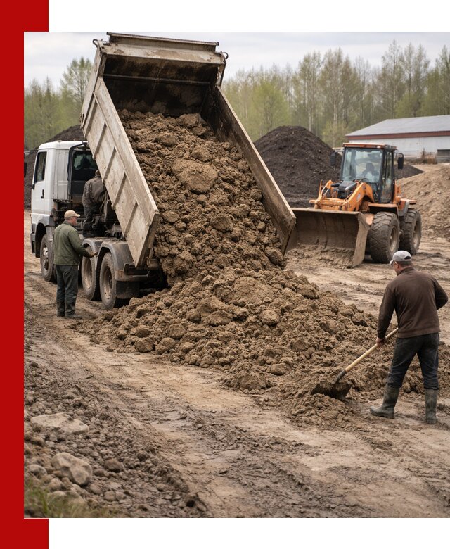 Доставка глин и суглинков в Сызрани оптом и вкрай