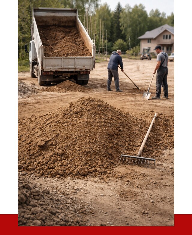 Суглинок для планировки в Сызрани с доставкой от 4255 р. | ПРОНЕРУДСзр