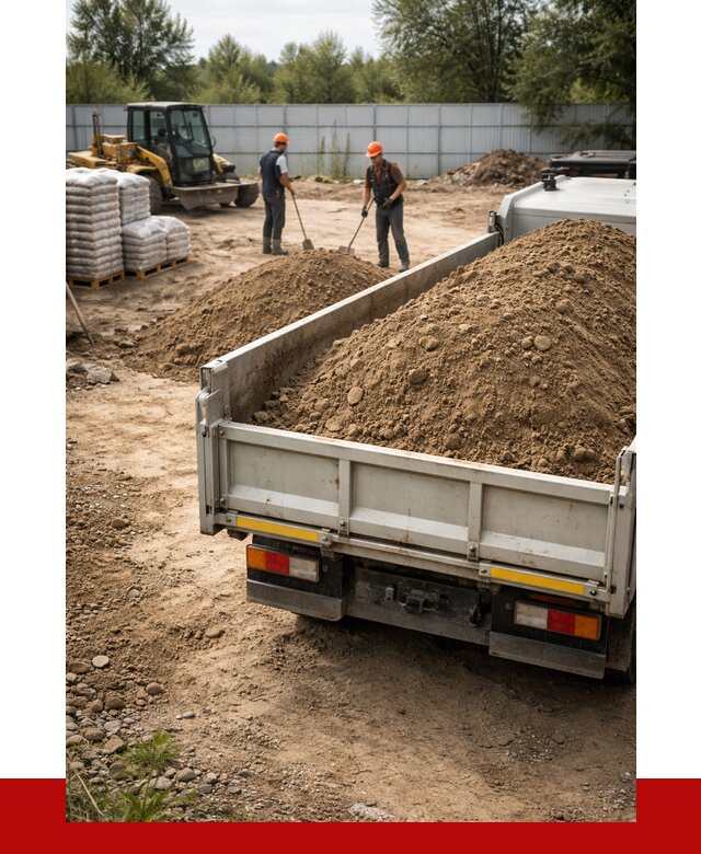 Супесь с доставкой в Сызрани от 2482 р. за куб | ПРОНЕРУДСзр