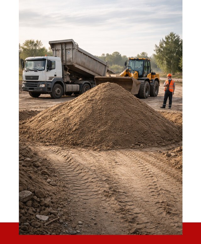 Купить песчаный грунт с доставкой в Сызрани от 4255 р. | ПРОНЕРУДСзр