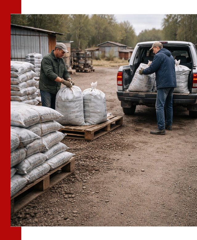 Купить конский навоз в мешках с доставкой в Сызрани