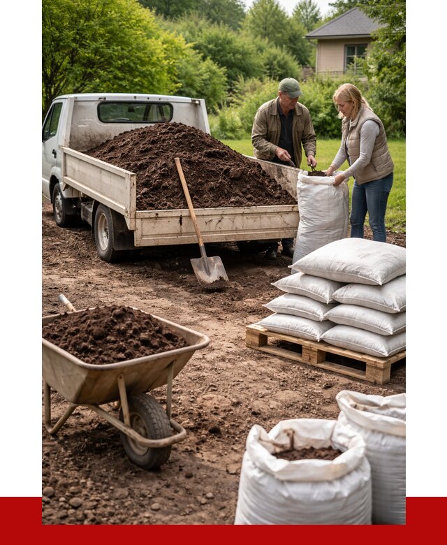 Перегной в мешках с доставкой в Сызрани от 2229 р. | ПРОНЕРУДСзр